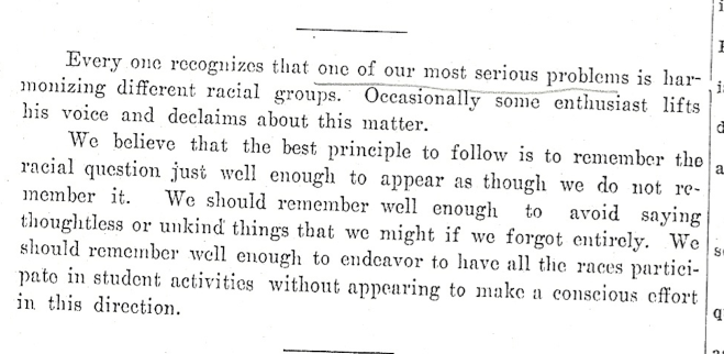 Editorial, Ka Leo, May 3, 1923